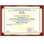 Chứng chỉ công nhận tiêu chuẩn phòng thí nghiệm ISO/IEC 17025:2017